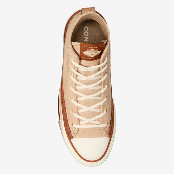 Converse Womens Chuck Taylor All Star Lift Platform Chai Latte A08693C - Picture 4 of 8